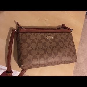 Coach cross body purse